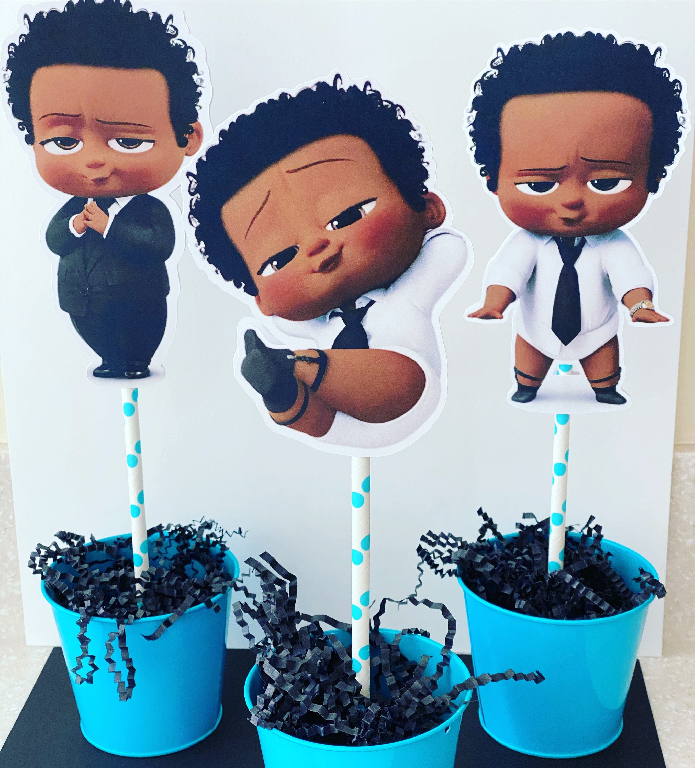 NutMeg Party Boxes - Ruthless and Toothless! BABY BOSS Cupcake toppers 👶🏼  . . . . . . #babyboss #cupcaketoppers #customorder #customdesign #party  #cake #nutmegpartyboxes #mompreneur