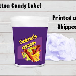 Blue Takis Favor, Blue Takis Cotton Candy Label, Blue Takis Party, Teen Birthday Party