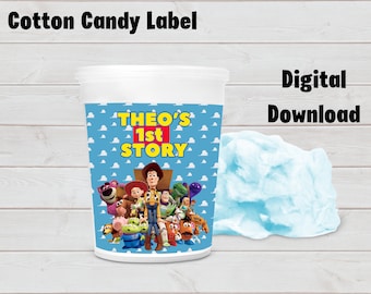 Recuerdo de Toy Story, Etiqueta de Toy Story, Recuerdo de fiesta de Toy Story, Fiesta de cumpleaños de Toy Story, Agradecimiento de Toy Story