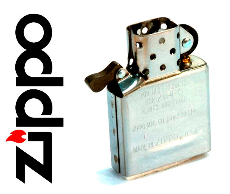 Authentic Zippo Lighter Replacement Insert Uses Standard Etsy