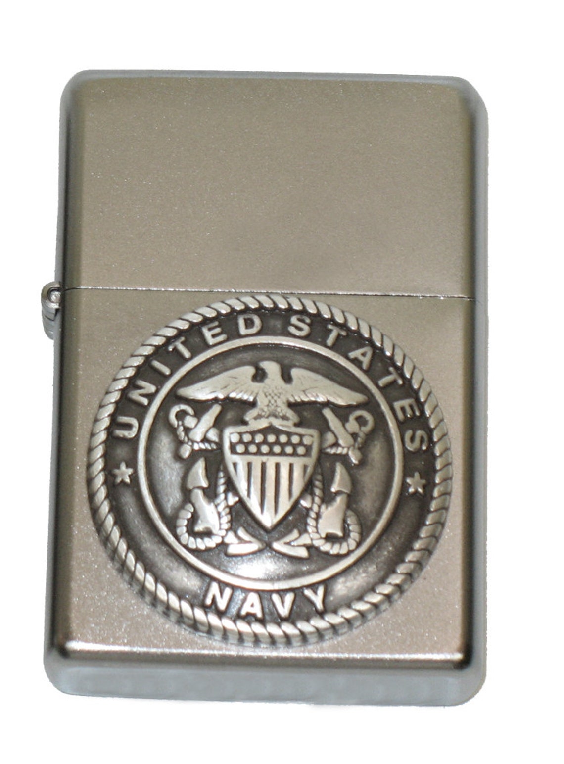 US Navy Logo Cigar Lighter Dual Jet Torch & Bonus Cutter New Etsy