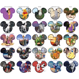 Disney Characters Personalized Cruise Door Magnets 1000+ Choices image 6