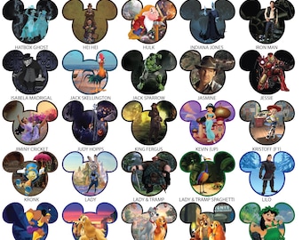 Disney Characters Personalized Cruise Door Magnets 1000+ Choices