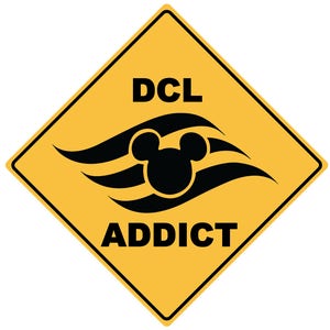 DCL Disney Cruise Addict/Addicts Disney Cruise Door Magnet