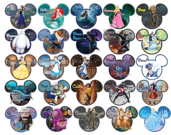 Disney Characters Personalized Cruise Door Magnets 1000+ Choices