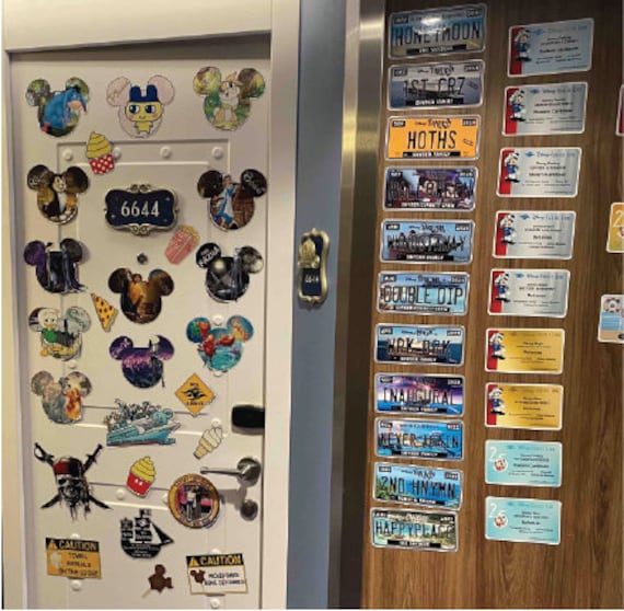 License Plate Personalized Disney Cruise Door Magnet - Etsy
