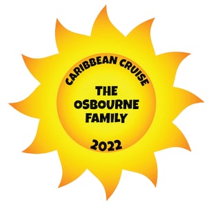 Sun Personalized Cruise Door Magnet