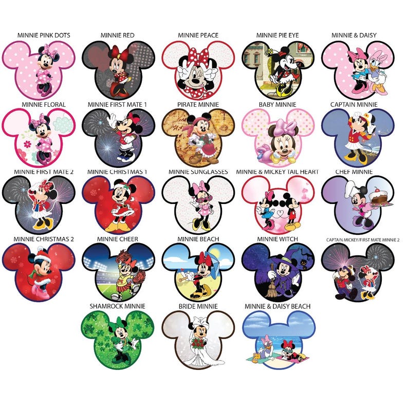 Disney Characters Personalized Cruise Door Magnets 1000+ Choices image 9
