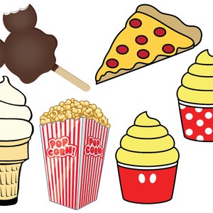 Snacks Cruise Door Magnets 4-5&quot;