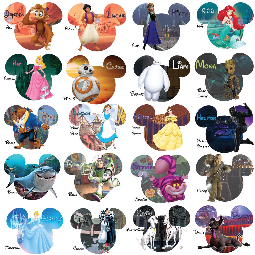 Disney Characters Personalized Cruise Door Magnet Etsy Disney Characters Personalized Cruise Door Magnet Etsy