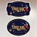 NEW 2 Shape Options! All Ships - Stern Personalized Disney Cruise Door Magnet product logo