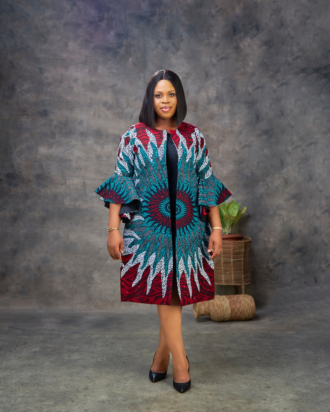 Handmade Ankara Kimono: African Print Fall Fashion - Etsy