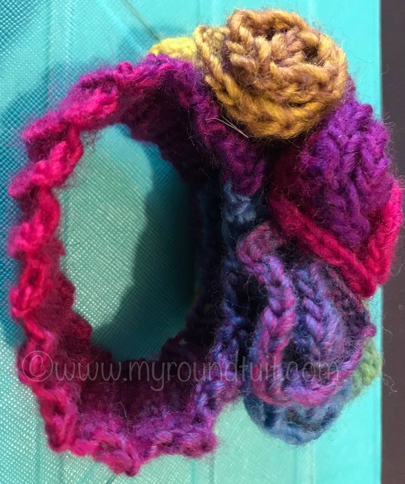 Crocheted Corsage Cuff