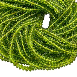 Lot de 5 rangs de perles de verre opaques tchèques rondes de 6 mm - Chapelets de 6 mm - Perles de verre de couleur olive Trouver des perles pour la fabrication de bijoux