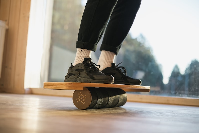 Balance Board Trainer by Hula Boards the Well Etsy
