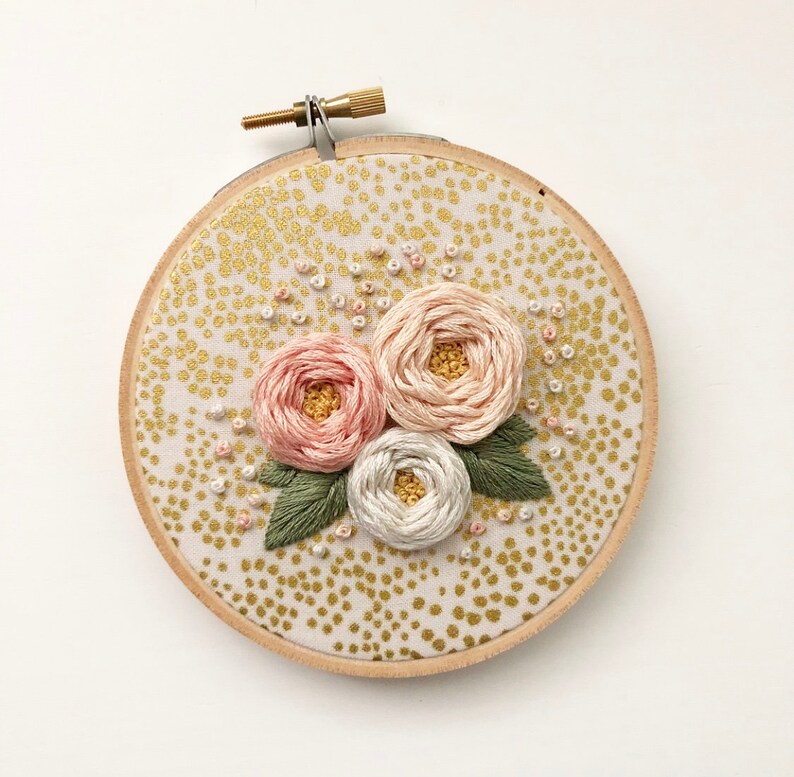 Embroidery Hoop Wall Art Hand Embroidery Embroidery Art Etsy