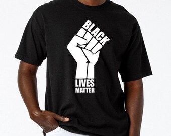 Black Lives Matter Fist Unisex T-shirt