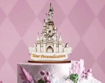 Fairytale Castle Cake Topper/ Wedding Ring Carrier