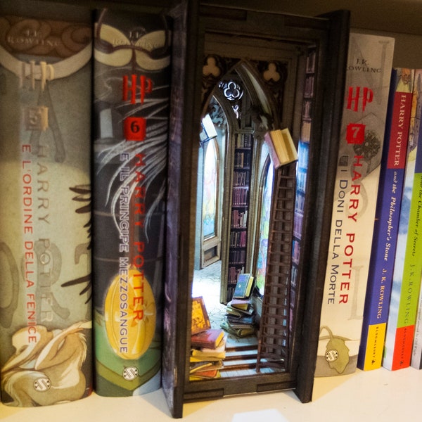 Alchemy library Diorama Bookshelf Insert