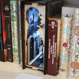 Inserto de diorama de Sherlock Holmes