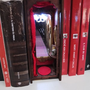 Haunted House Diorama Bookshelf Insert