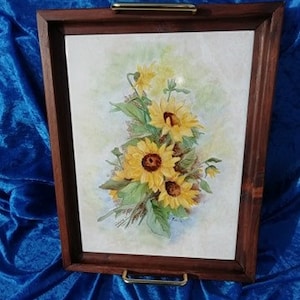 Sunflower Tray