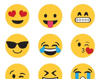 Emoji Cake Etsy