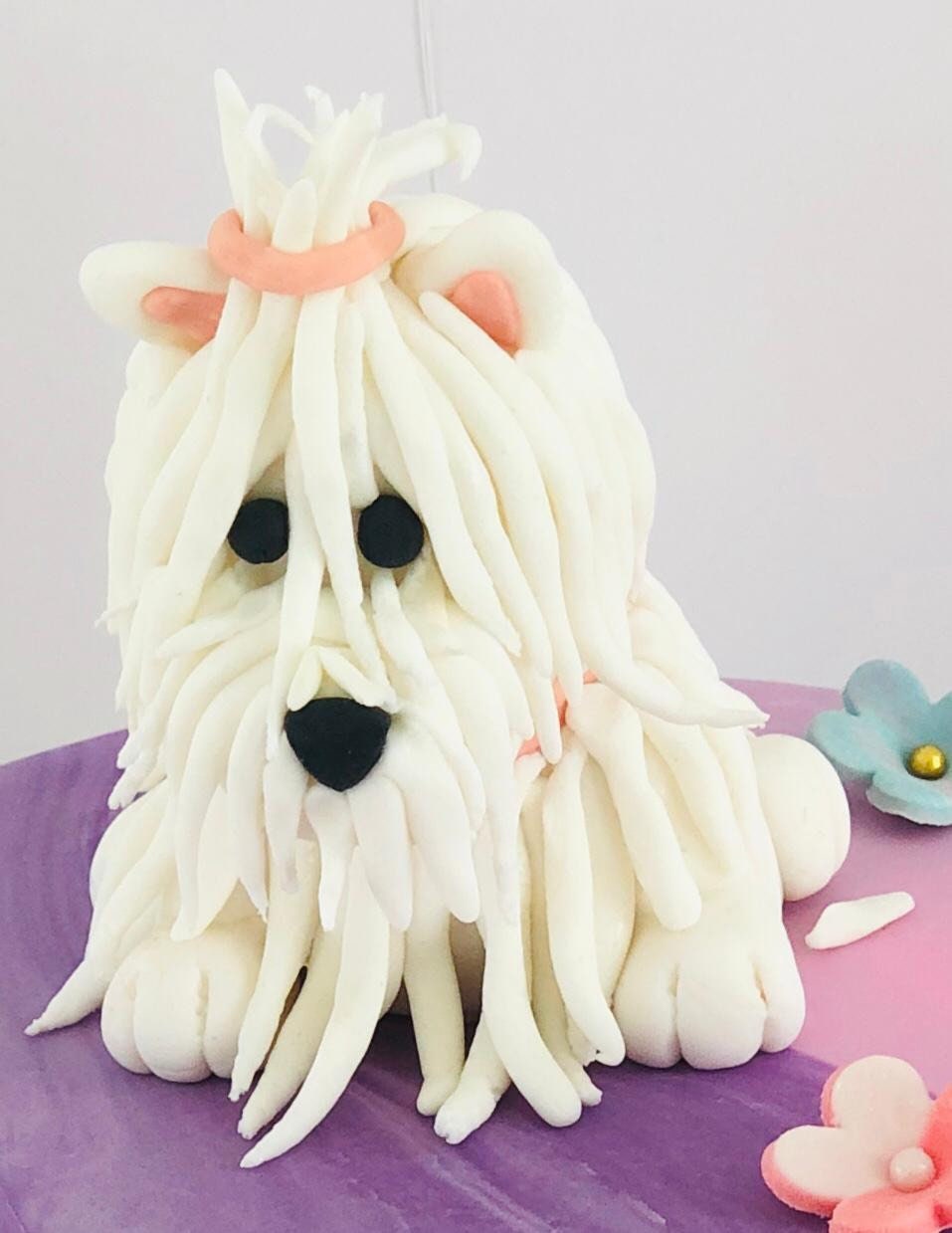 fondant puppy