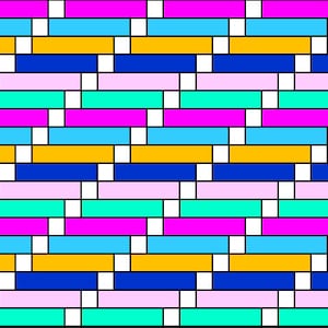 PDF Baby Quilt Pattern ... Quick and Easy ... Jelly Roll & Mini Charm Pack friendly...&#39;No.3 HIGH STREET&#39; ... Instant download