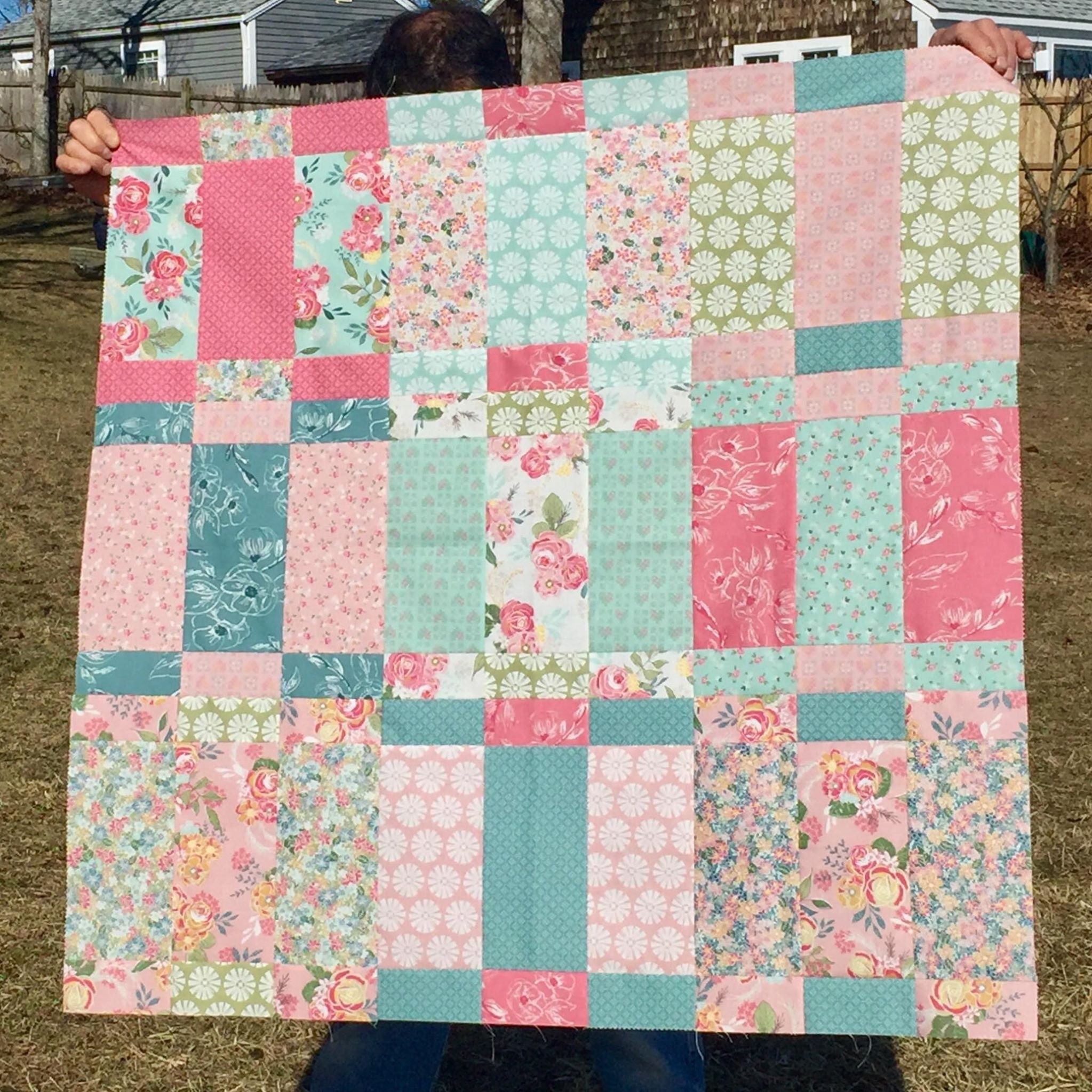 PDF Baby Quilt Pattern ... Quick and Easy ... Layer Cake & Charm Pack ...