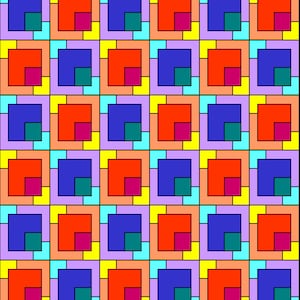 PDF Lap Quilt Pattern ... Quick and Easy ... Layer Cake & Jelly Roll friendly ...&#39;NO.1 CHATFORD&#39; ... Instant download