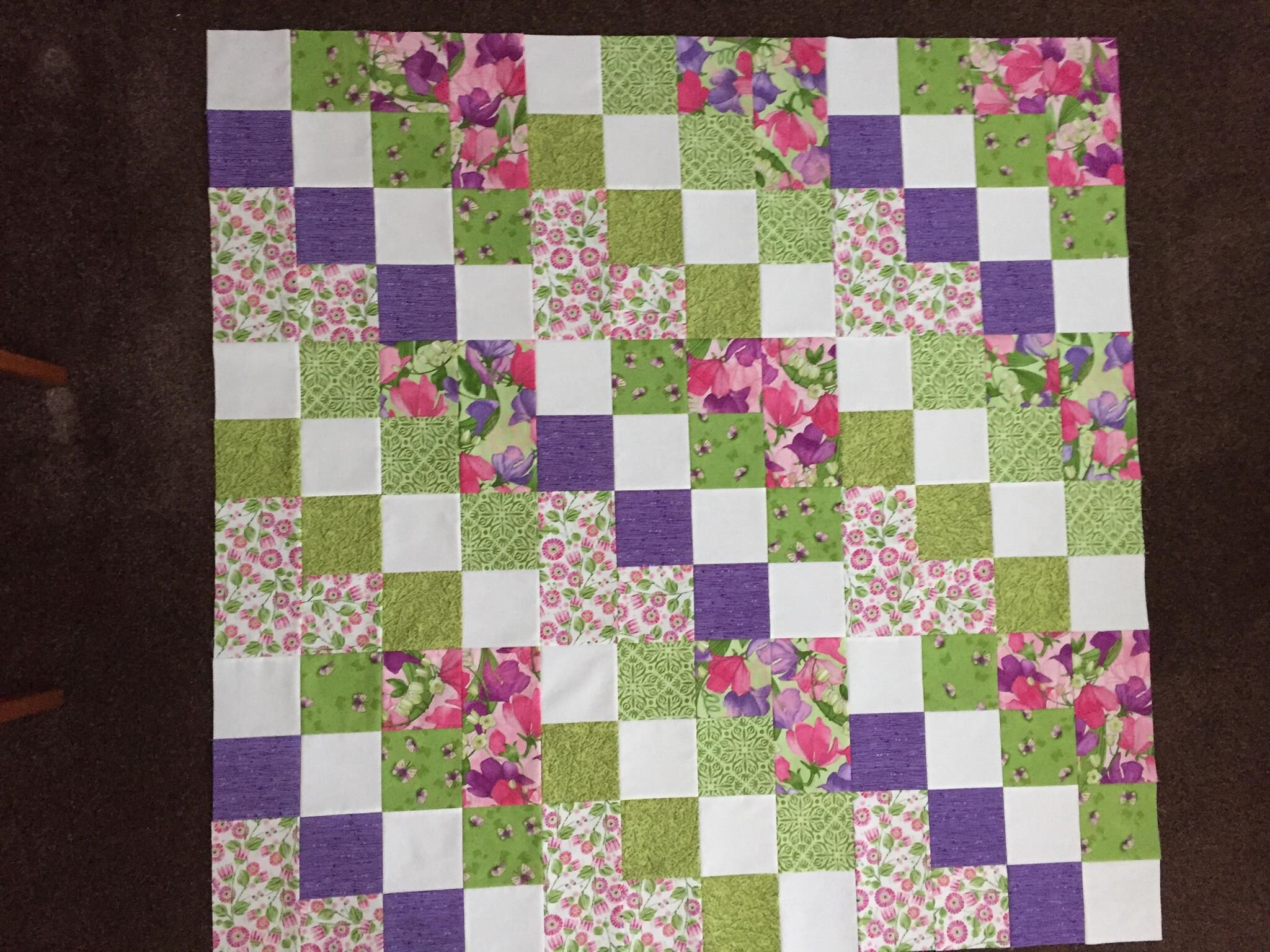 PDF Lap Quilt Pattern ... Quick and Easy ... Layer Cake & Charm Pack ...