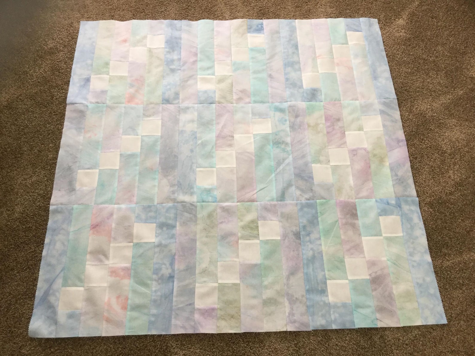 PDF Baby Quilt Pattern ... Quick and Easy ... Jelly Roll & Charm Pack ...