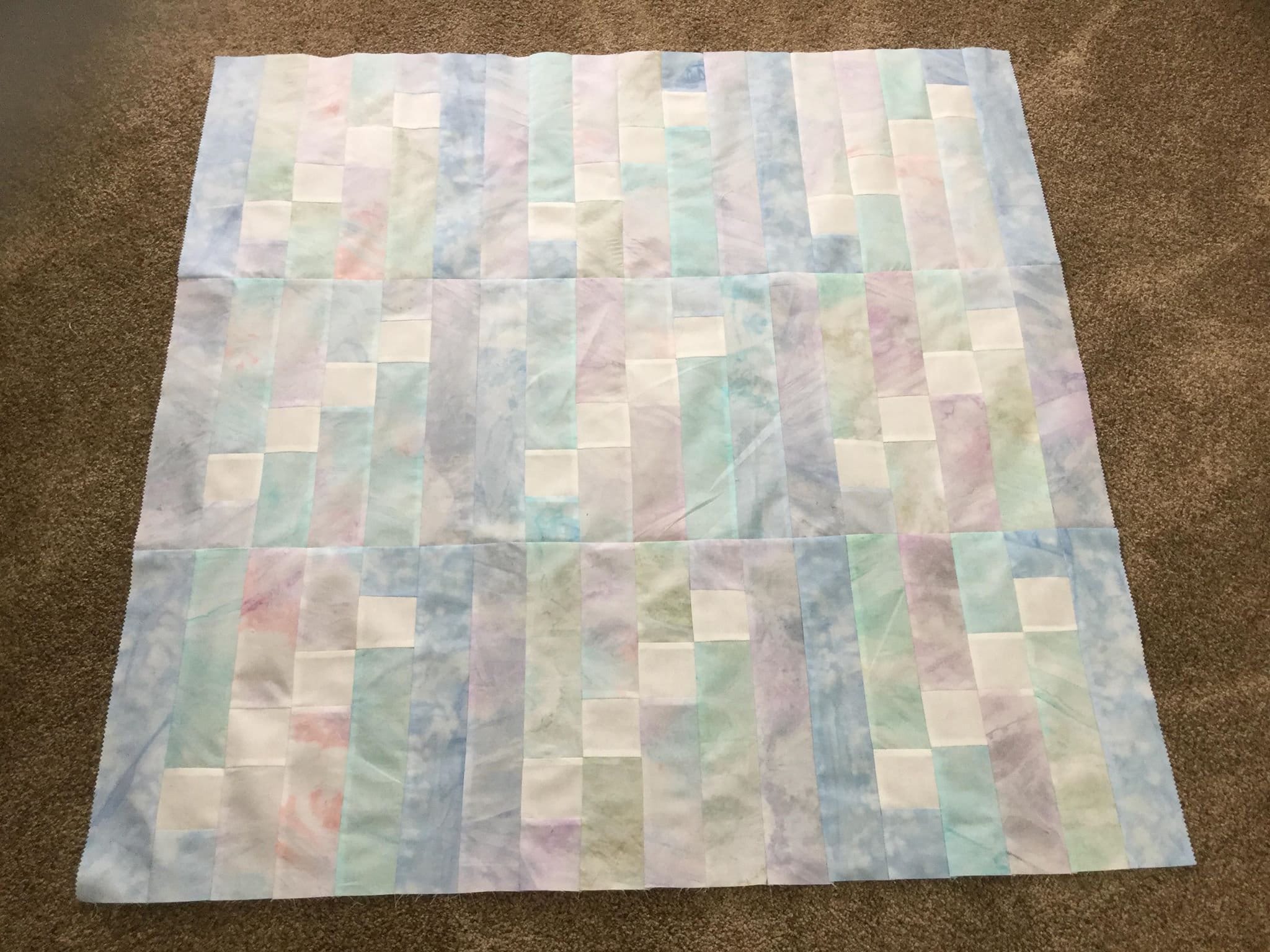 PDF Baby Quilt Pattern ... Quick and Easy ... Jelly Roll & Charm Pack ...