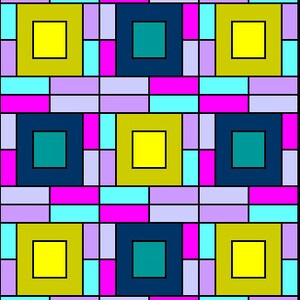 PDF Baby Quilt Pattern ... Quick and Easy ... Jelly Roll & Charm Pack friendly...&#39;NO.2 KINTON&#39; ... Instant download