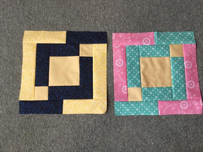 to the 'DUNEDIN' Quilt Block Pattern From Etsy