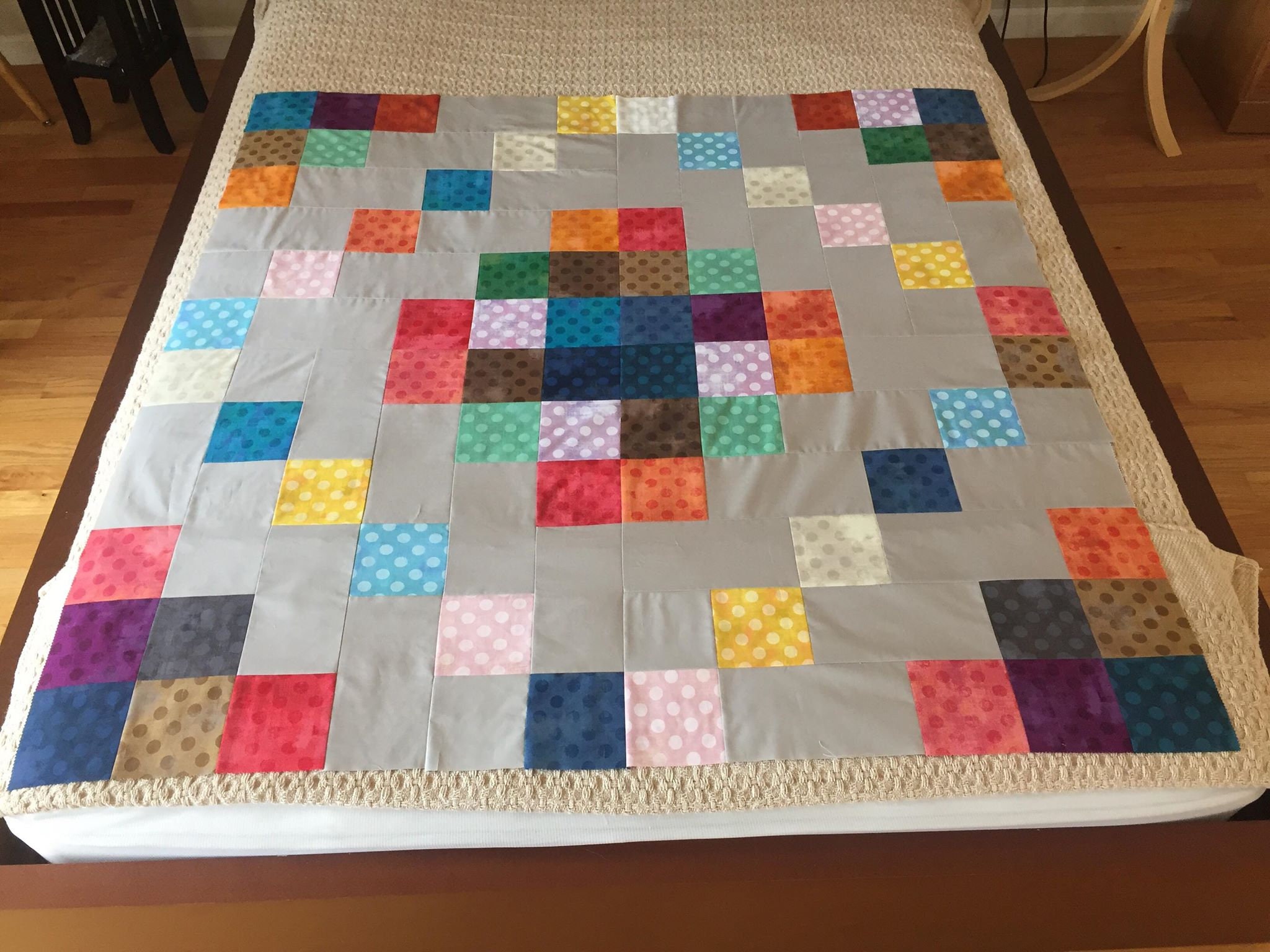 PDF Lap Quilt Pattern ... Quick and Easy ... Layer Cake & Charm Pack ...