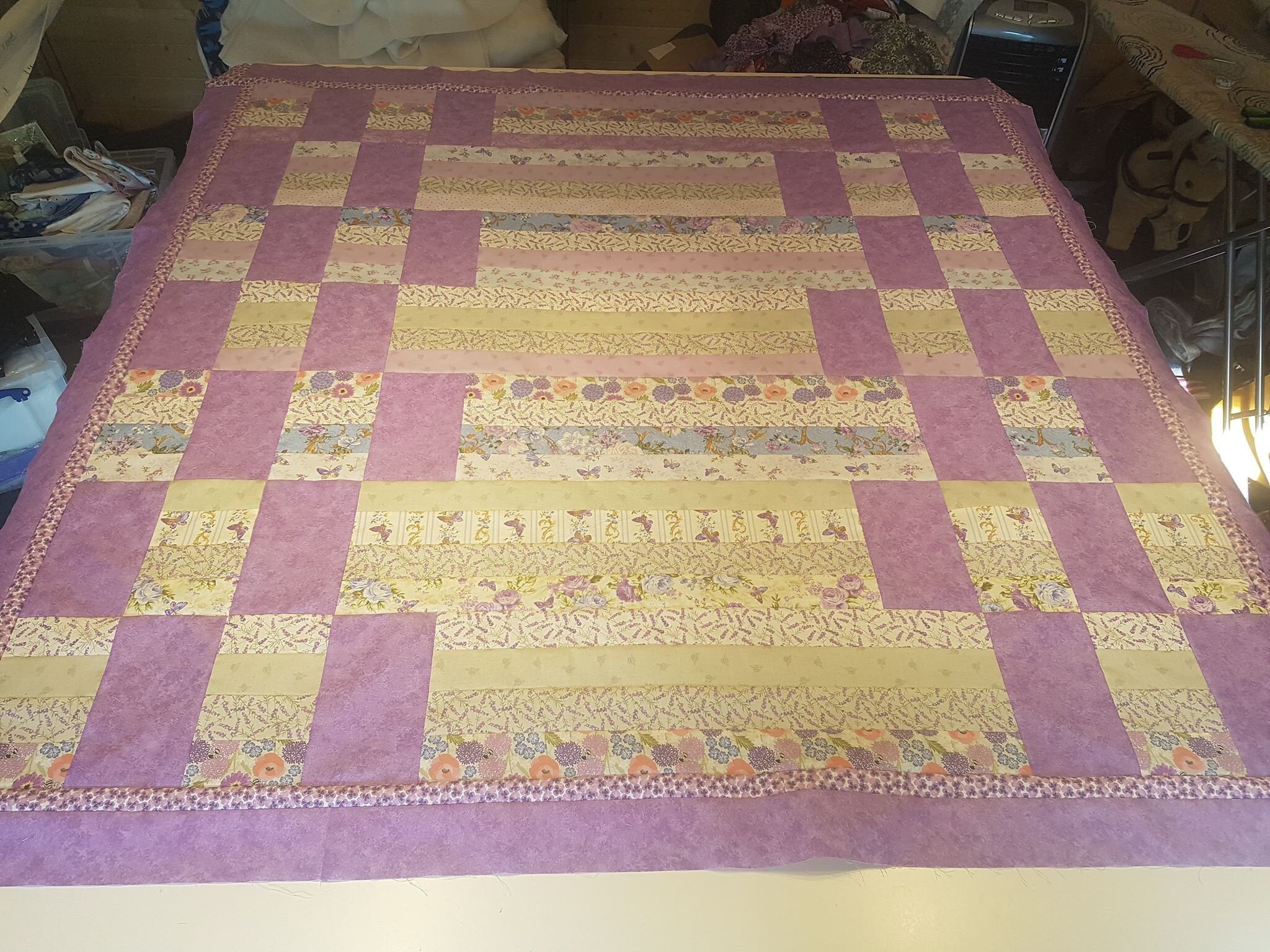 PDF Lap Quilt Pattern ... Quick and Easy ... Jelly Roll & Layer Cake ...