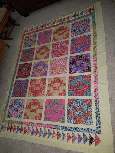 PDF Lap Quilt PATTERN ... Quick and Easy ... Layer Cake & Charm Pack ...