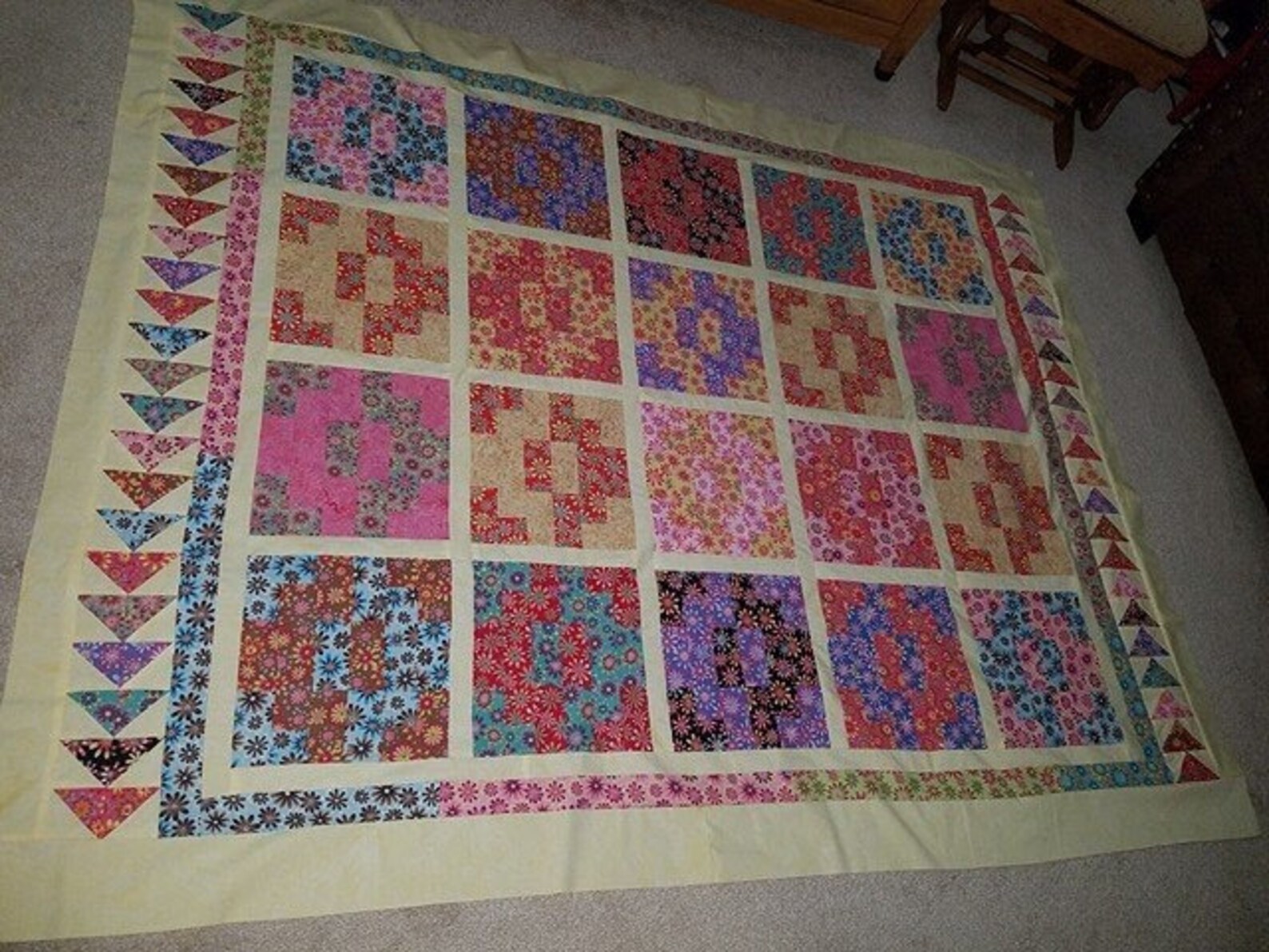 PDF Lap Quilt PATTERN ... Quick and Easy ... Layer Cake & Charm Pack ...