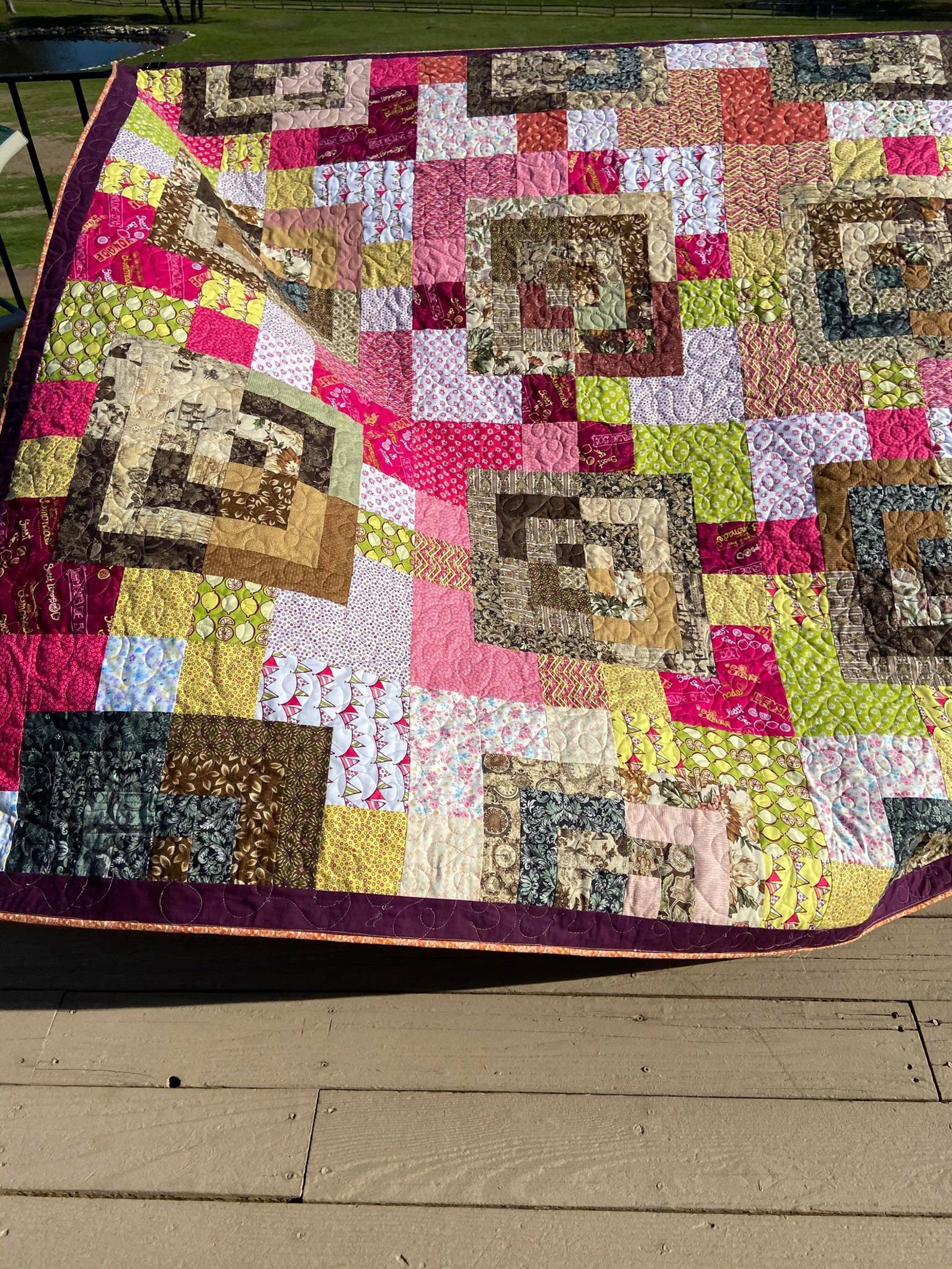 PDF Lap Quilt Pattern ... Quick and Easy ... Layer Cake & Jelly Roll ...