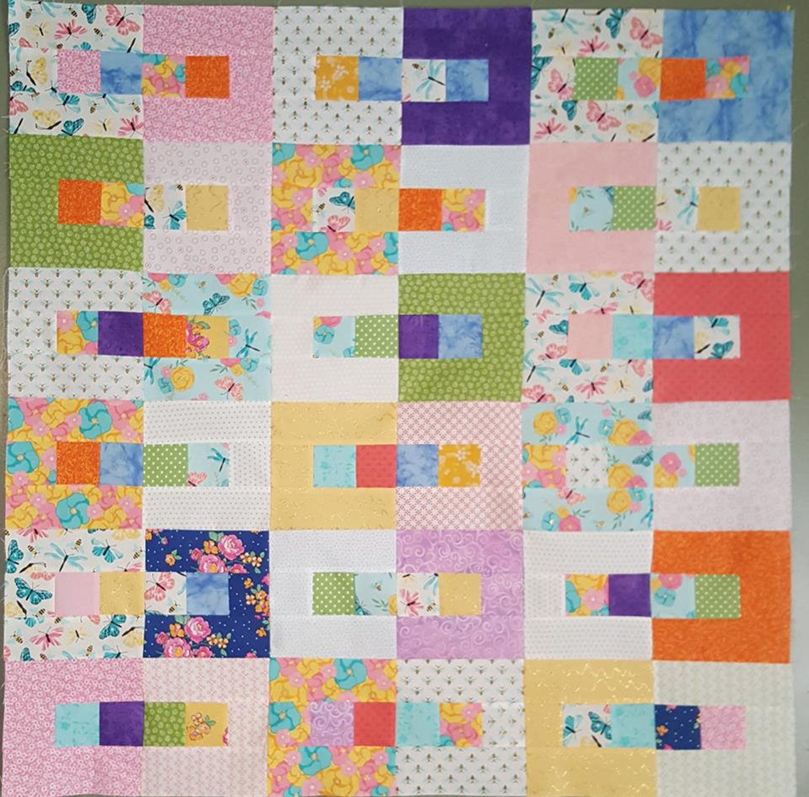 PDF Baby Quilt Pattern ... Quick and Easy ... Jelly Roll & Charm Pack ...