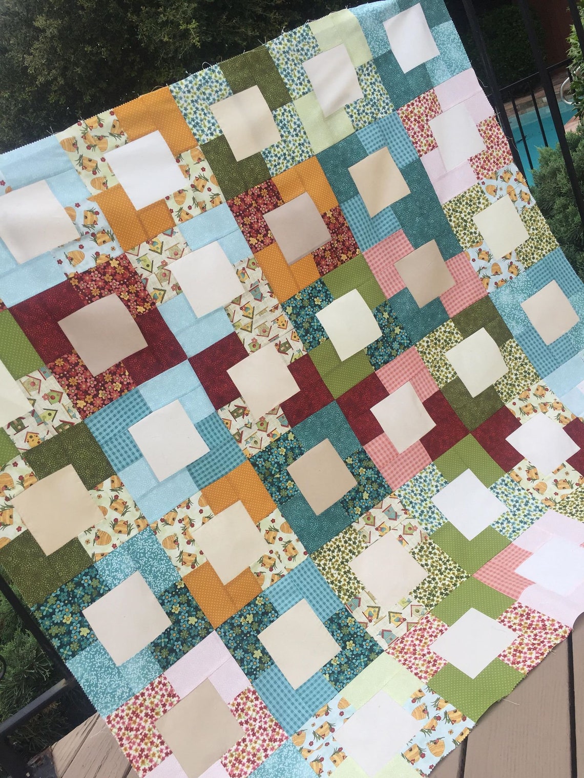 PDF Baby Quilt Pattern ... Quick and Easy ... Charm Pack & Jelly Roll ...