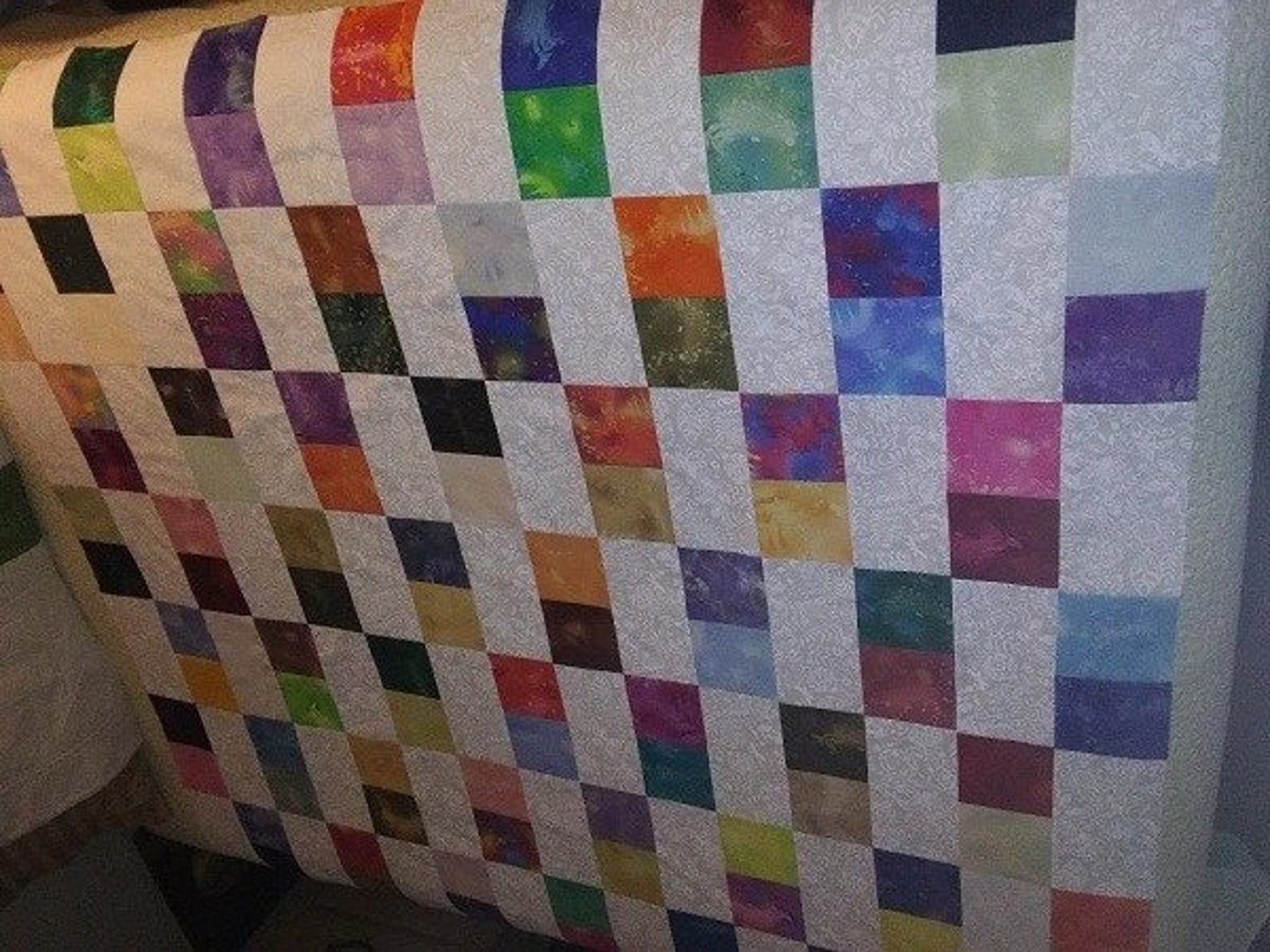 PDF Lap Quilt Pattern ... Quick and Easy ... Layer Cake & Charm Pack ...