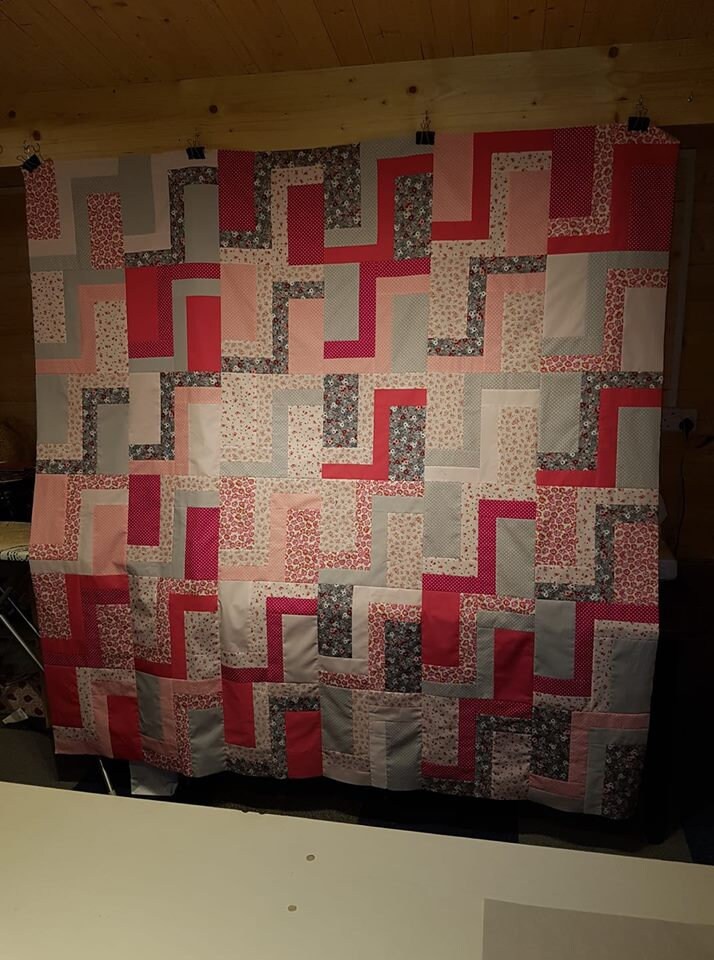 Pdf Lap Quilt Pattern ... Quick and Easy ... Layer Cake & Jelly Roll ...