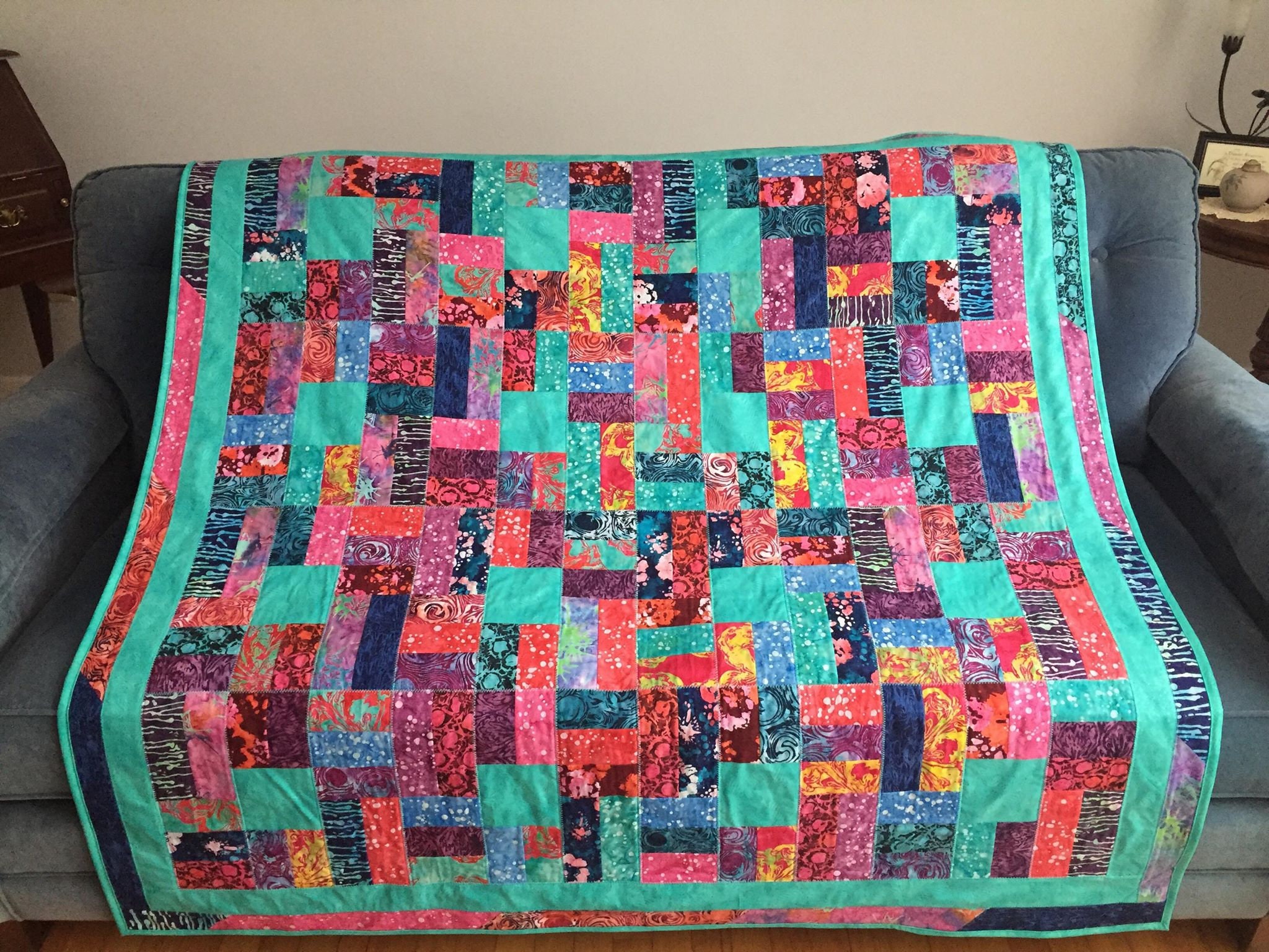 PDF Baby Quilt Pattern ... Quick and Easy ... Jelly Roll & Charm Pack ...