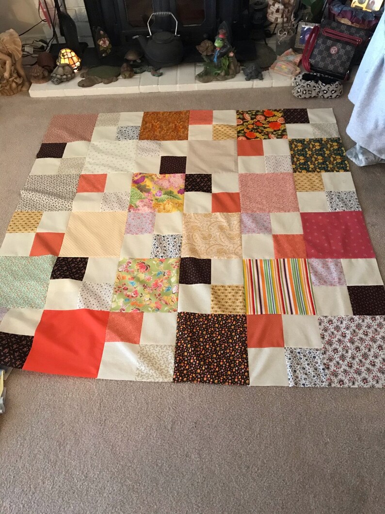 PDF Lap Quilt Pattern ... Quick and Easy ... Layer Cake & Charm Pack ...