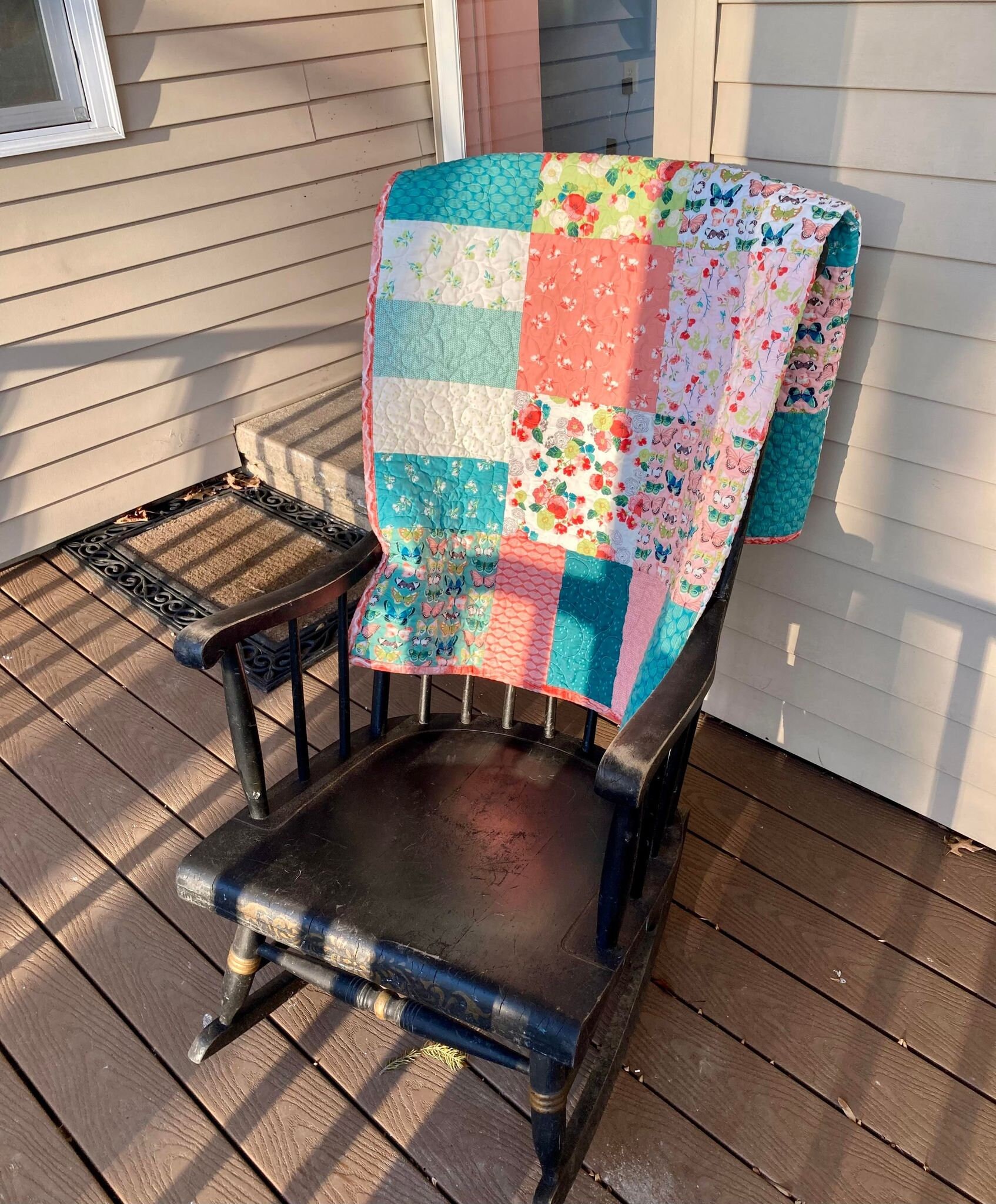 PDF Lap Quilt Pattern ... Quick and Easy ... Layer Cake Friendly ...'NO ...