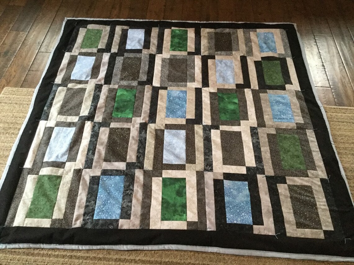 PDF Lap Quilt Pattern ... Quick and Easy ... Layer Cake & Jelly Roll ...