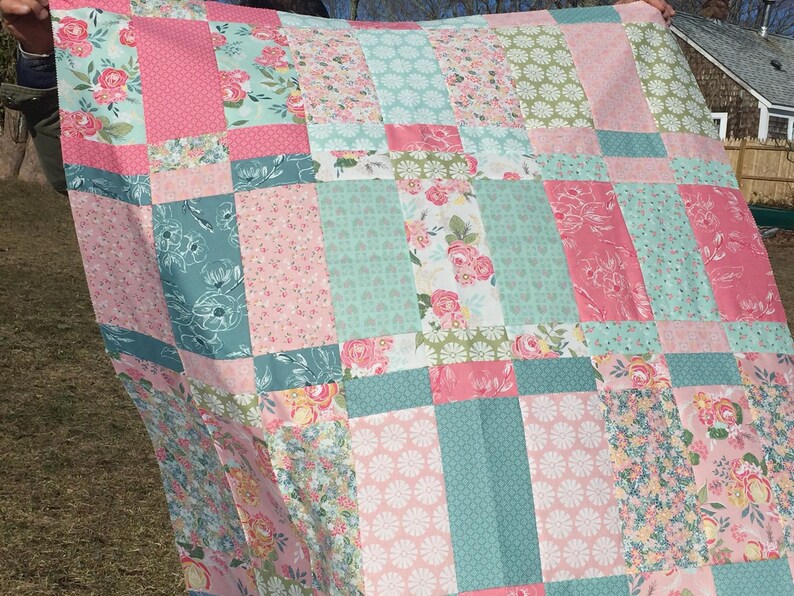 PDF Baby Quilt Pattern ... Quick and Easy ... Layer Cake & Charm Pack ...
